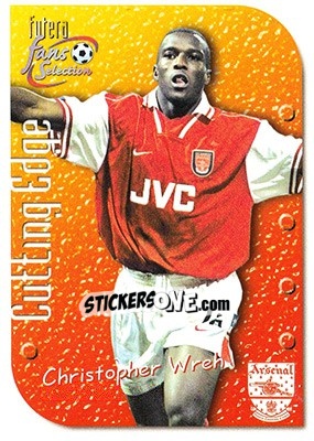 Figurina Christopher Wreh - Arsenal Fans' Selection 1999 - Futera