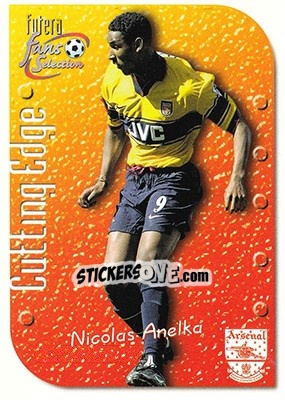 Sticker Nicolas Anelka - Arsenal Fans' Selection 1999 n. 8 - Futera