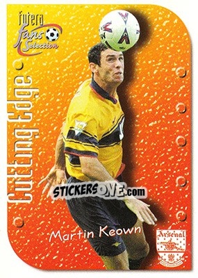 Cromo Martin Keown - Arsenal Fans' Selection 1999 - Futera