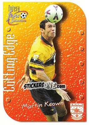 Sticker Martin Keown - Arsenal Fans' Selection 1999 n. 9 - Futera