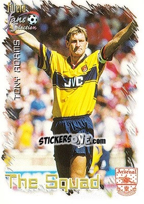 Cromo Tony Adams - Arsenal Fans' Selection 1999 - Futera