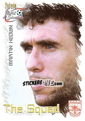 Sticker Martin Keown - Arsenal Fans' Selection 1999 n. 13 - Futera