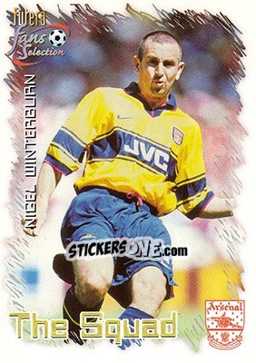 Figurina Nigel Winterburn - Arsenal Fans' Selection 1999 - Futera