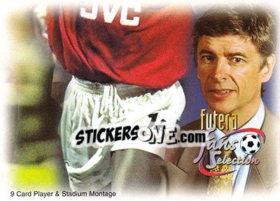 Sticker Montage (puzzle 3) - Arsenal Fans' Selection 1999 - Futera