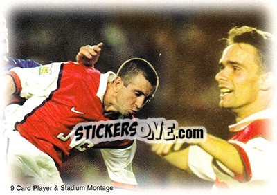 Figurina Montage (puzzle 4) - Arsenal Fans' Selection 1999 - Futera