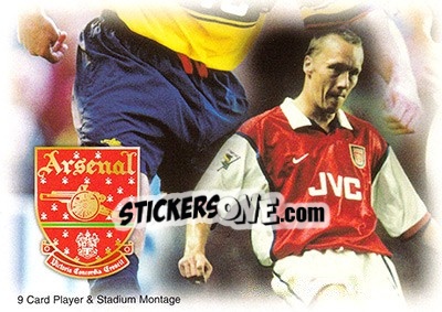 Cromo Montage (puzzle 9) - Arsenal Fans' Selection 1999 - Futera