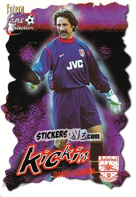 Sticker David Seaman - Arsenal Fans' Selection 1999 n. 38 - Futera