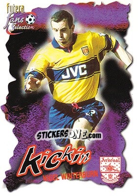 Cromo Nigel Winterburn - Arsenal Fans' Selection 1999 - Futera