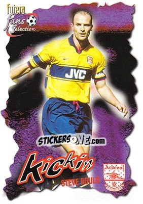 Sticker Steve Bould - Arsenal Fans' Selection 1999 n. 40 - Futera