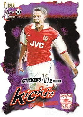 Sticker Stephen Hughes - Arsenal Fans' Selection 1999 n. 42 - Futera