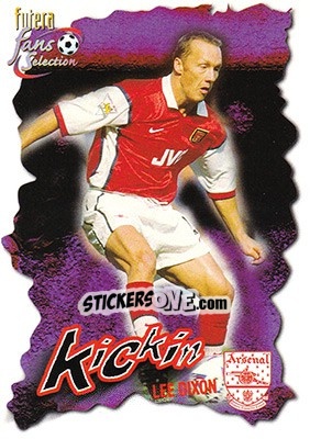 Cromo Lee Dixon - Arsenal Fans' Selection 1999 - Futera