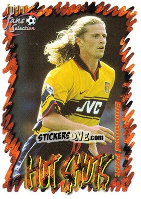 Figurina Emmanuel Petit - Arsenal Fans' Selection 1999 - Futera