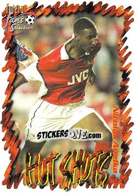 Sticker Nicolas Anelka - Arsenal Fans' Selection 1999 - Futera