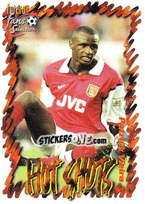 Sticker Patrick Vieira - Arsenal Fans' Selection 1999 - Futera