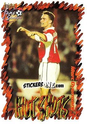 Figurina Marc Overmars - Arsenal Fans' Selection 1999 - Futera