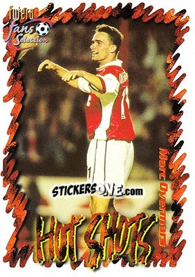 Sticker Marc Overmars - Arsenal Fans' Selection 1999 - Futera