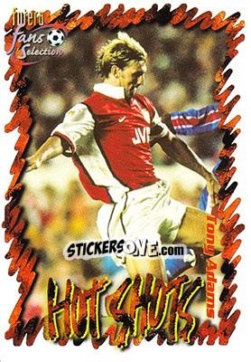 Cromo Tony Adams - Arsenal Fans' Selection 1999 - Futera
