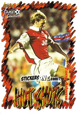 Sticker Tony Adams - Arsenal Fans' Selection 1999 n. 53 - Futera