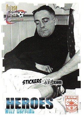 Sticker Wilf Copping - Arsenal Fans' Selection 1999 - Futera