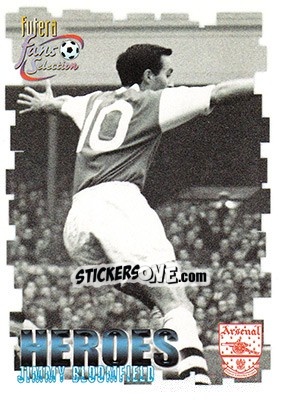 Cromo Jimmy Bloomfield - Arsenal Fans' Selection 1999 - Futera