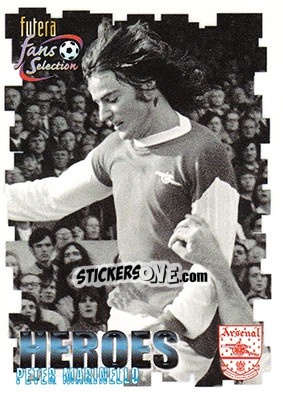 Sticker Peter Marinello - Arsenal Fans' Selection 1999 - Futera