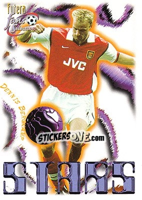 Figurina Dennis Bergkamp - Arsenal Fans' Selection 1999 - Futera