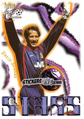 Sticker David Seaman - Arsenal Fans' Selection 1999 n. 66 - Futera