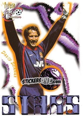 Cromo David Seaman - Arsenal Fans' Selection 1999 - Futera