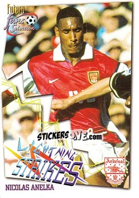 Figurina Nicolas Anelka - Arsenal Fans' Selection 1999 - Futera