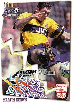 Sticker Martin Keown - Arsenal Fans' Selection 1999 n. 69 - Futera