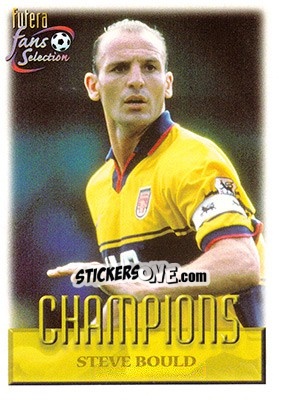 Sticker Steve Bould - Arsenal Fans' Selection 1999 n. 89 - Futera