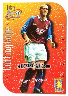 Sticker Mark Draper - Aston Villa Fans' Selection 1999 - Futera