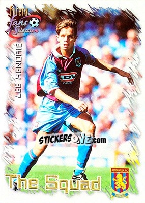 Cromo Lee Hendrie - Aston Villa Fans' Selection 1999 - Futera