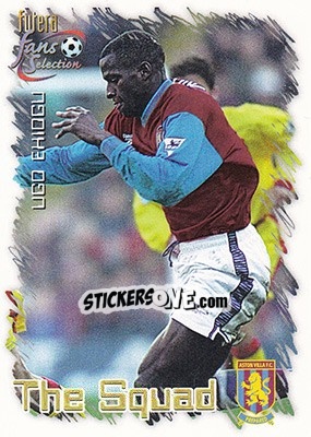 Sticker Ugo Ehiogu - Aston Villa Fans' Selection 1999 n. 22 - Futera