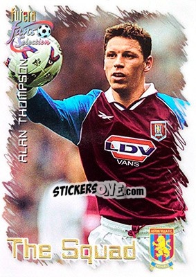 Sticker Alan Thompson - Aston Villa Fans' Selection 1999 n. 26 - Futera