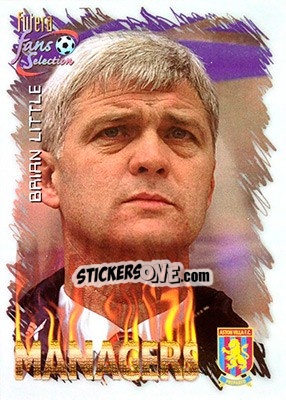 Sticker Brian Little - Aston Villa Fans' Selection 1999 n. 32 - Futera