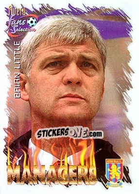 Sticker Brian Little - Aston Villa Fans' Selection 1999 - Futera