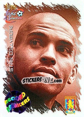 Sticker Stan Collymore - Aston Villa Fans' Selection 1999 - Futera