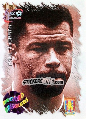 Cromo Paul McGrath - Aston Villa Fans' Selection 1999 - Futera