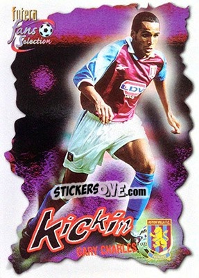 Sticker Gary Charles - Aston Villa Fans' Selection 1999 - Futera