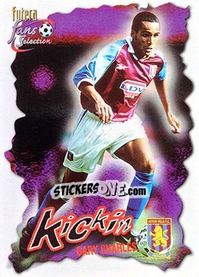 Sticker Gary Charles - Aston Villa Fans' Selection 1999 n. 37 - Futera