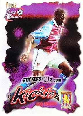 Cromo Ugo Ehiogu - Aston Villa Fans' Selection 1999 - Futera