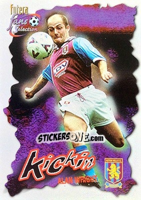 Sticker Alan Wright - Aston Villa Fans' Selection 1999 - Futera