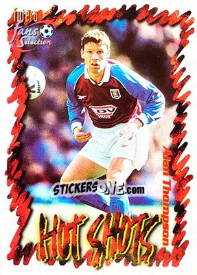 Sticker Alan Thompson - Aston Villa Fans' Selection 1999 - Futera