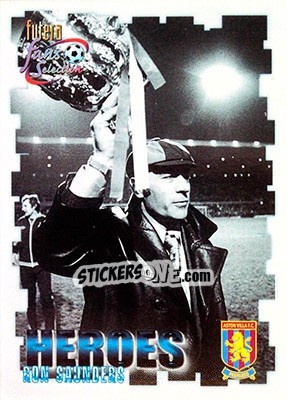 Cromo Ron Saunders - Aston Villa Fans' Selection 1999 - Futera