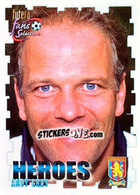 Sticker Andy Gray - Aston Villa Fans' Selection 1999 - Futera