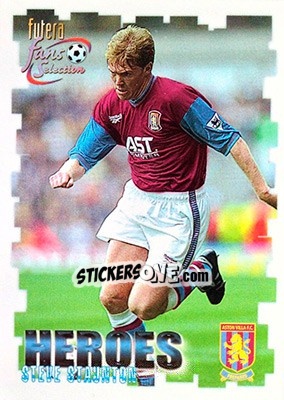 Sticker Steve Staunton - Aston Villa Fans' Selection 1999 - Futera