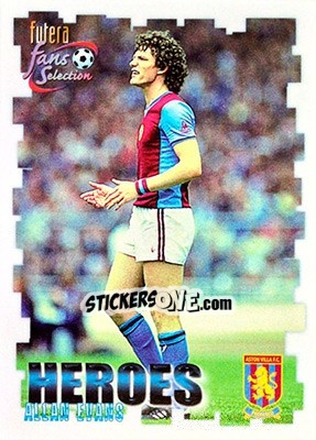 Sticker Allan Evans - Aston Villa Fans' Selection 1999 - Futera