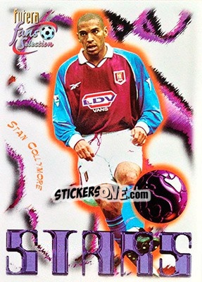 Cromo Stan Collymore - Aston Villa Fans' Selection 1999 - Futera