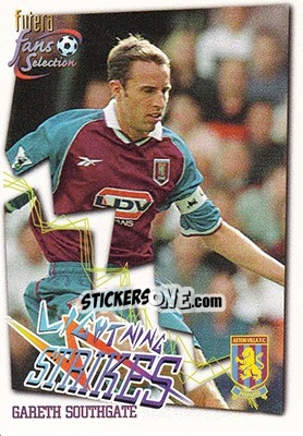 Sticker Gareth Southgate - Aston Villa Fans' Selection 1999 - Futera